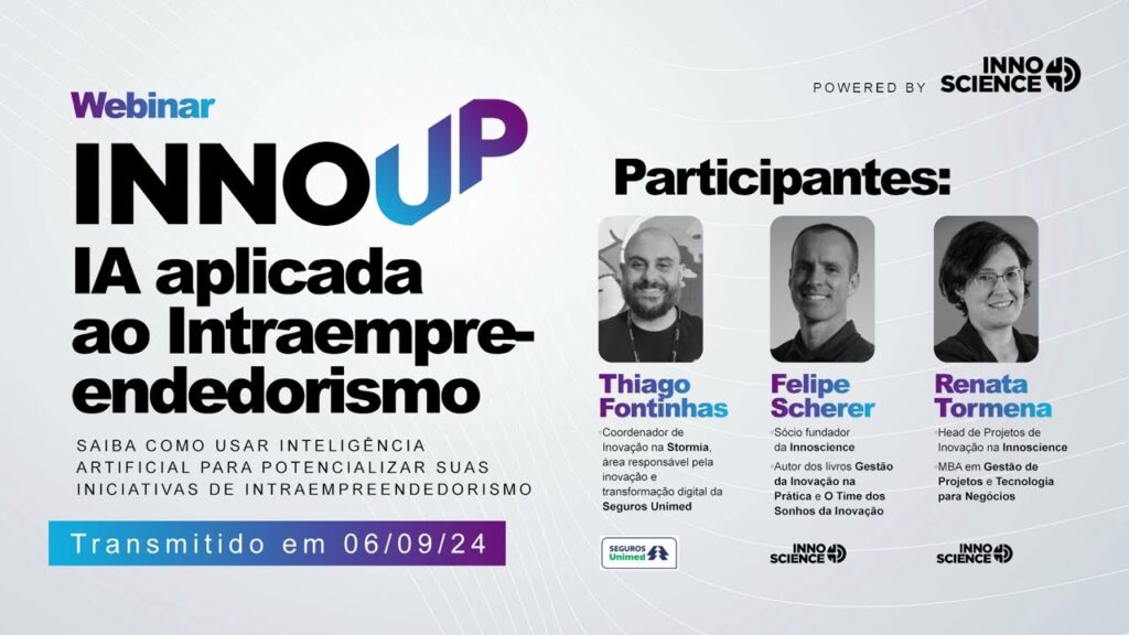 Webinar: Inteligência Artificial aplicada ao Intraempreendedorismo